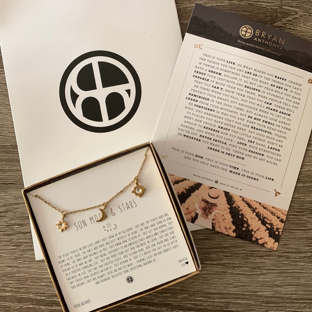 Sun Moon & Stars Bryon Anthonys Necklace